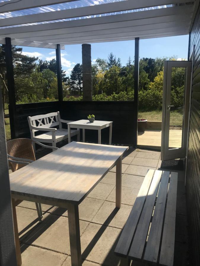 Hyggeligt Sommerhus I Ebeltoft, Taet Pa Strand Og Skov. Luaran gambar